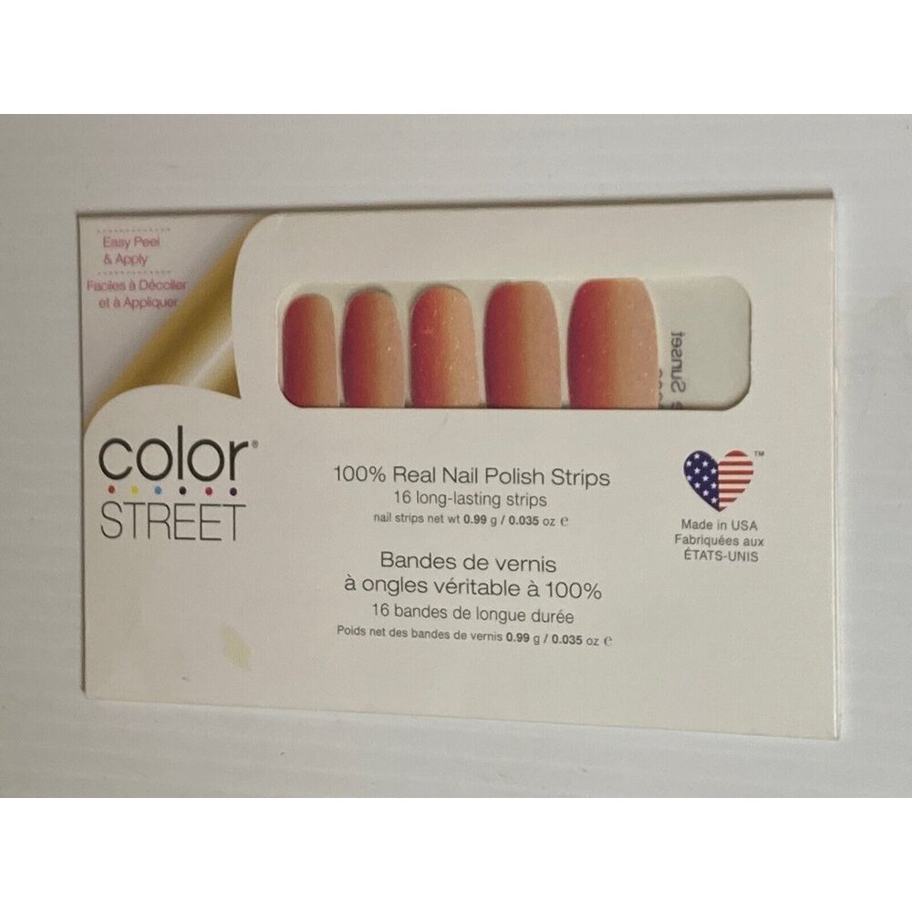 Color Street Nail Polish Strips Into The Sunset